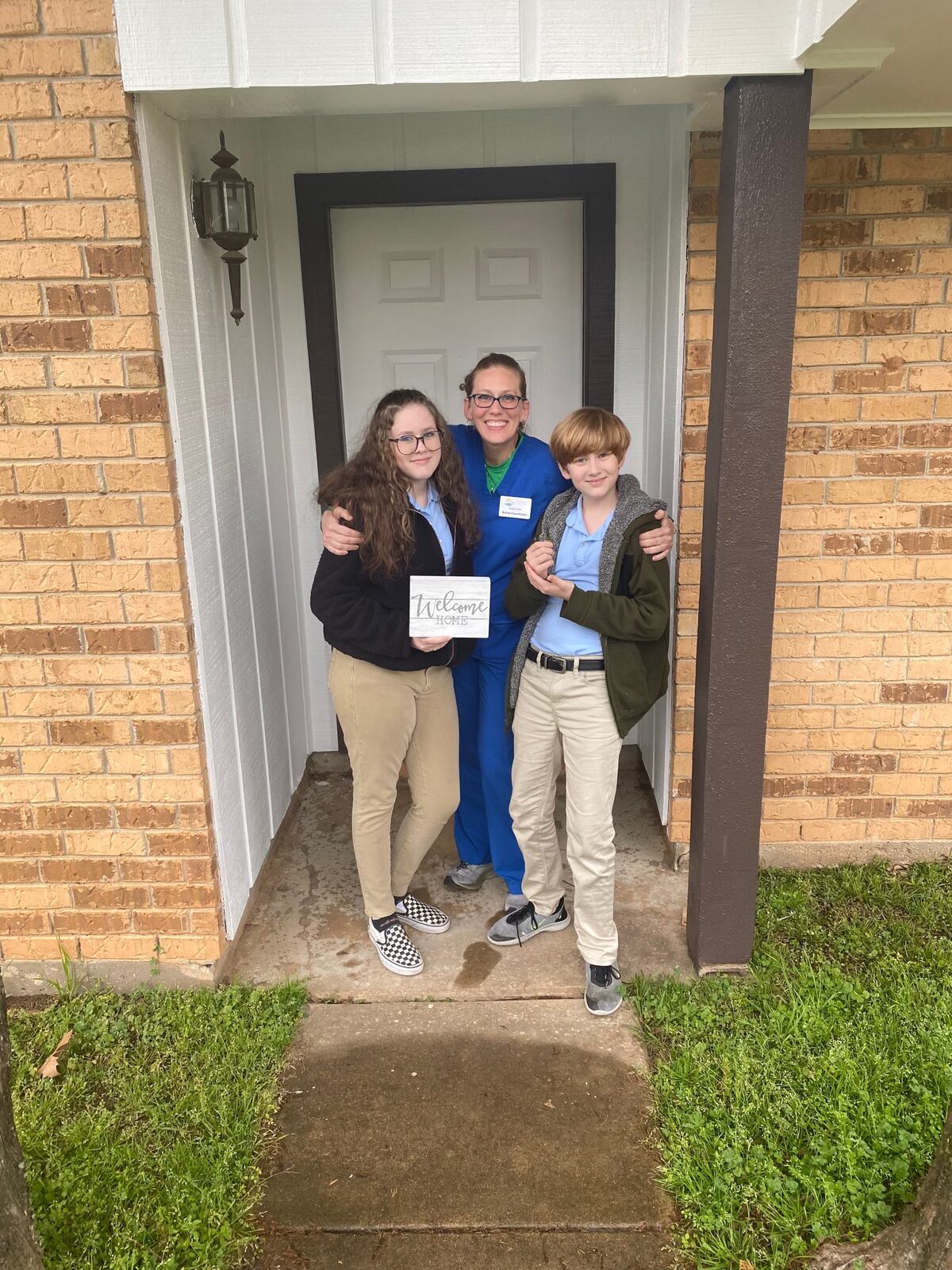 Signing paperwork at a home closing