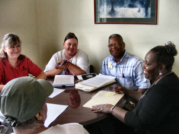 Participants at an Inner-City Revitalization Corporation housing counseling session